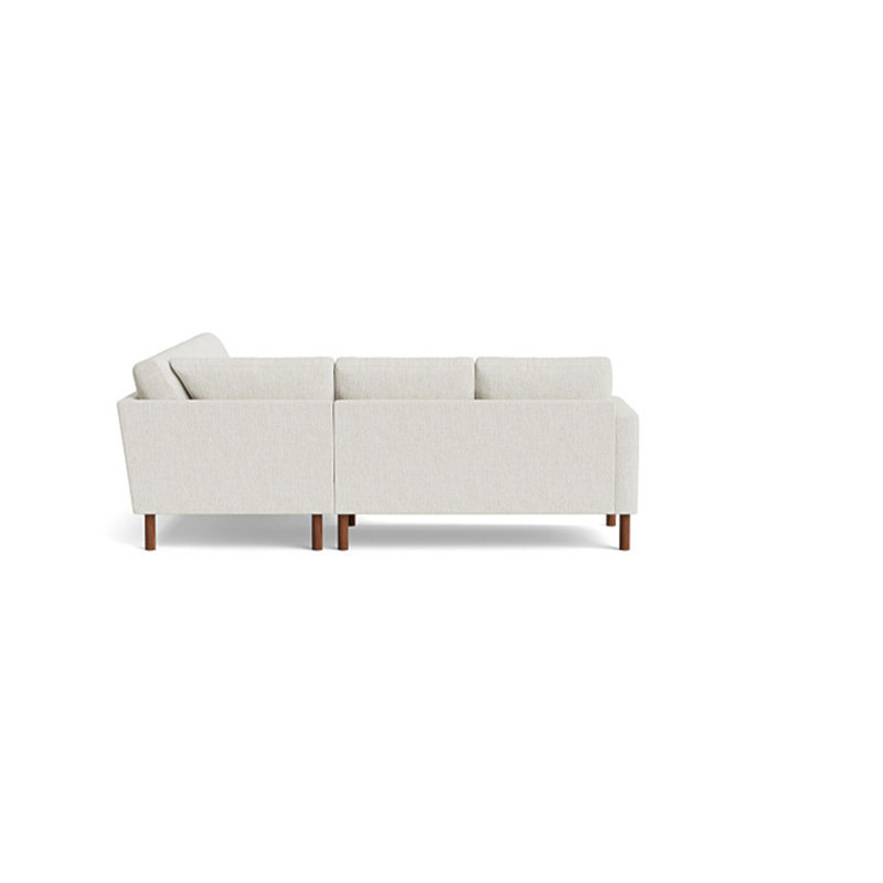 Laguna Sectional, Right Hand Facing, Performance Weave - Snow
