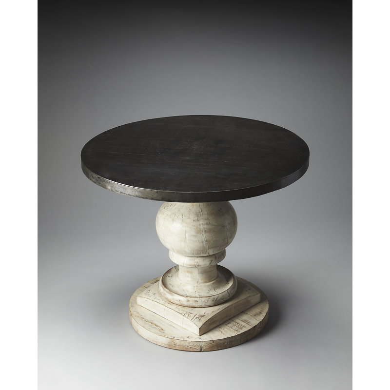 Pompei Metal & Wood 36"Foyer Table