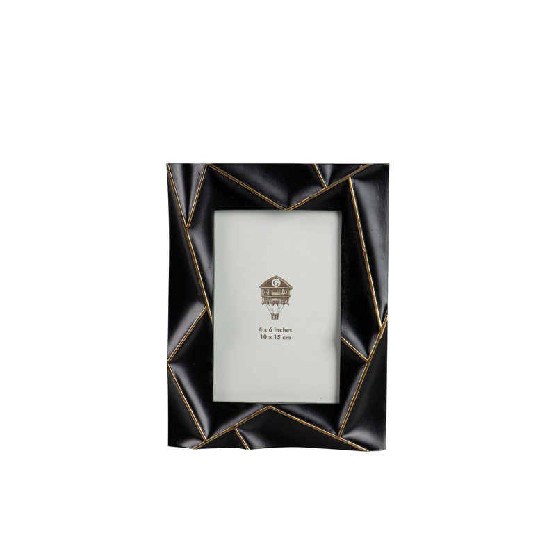 Picture Frame, Black/Gold