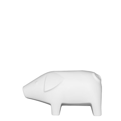Sculpture de cochon suédois