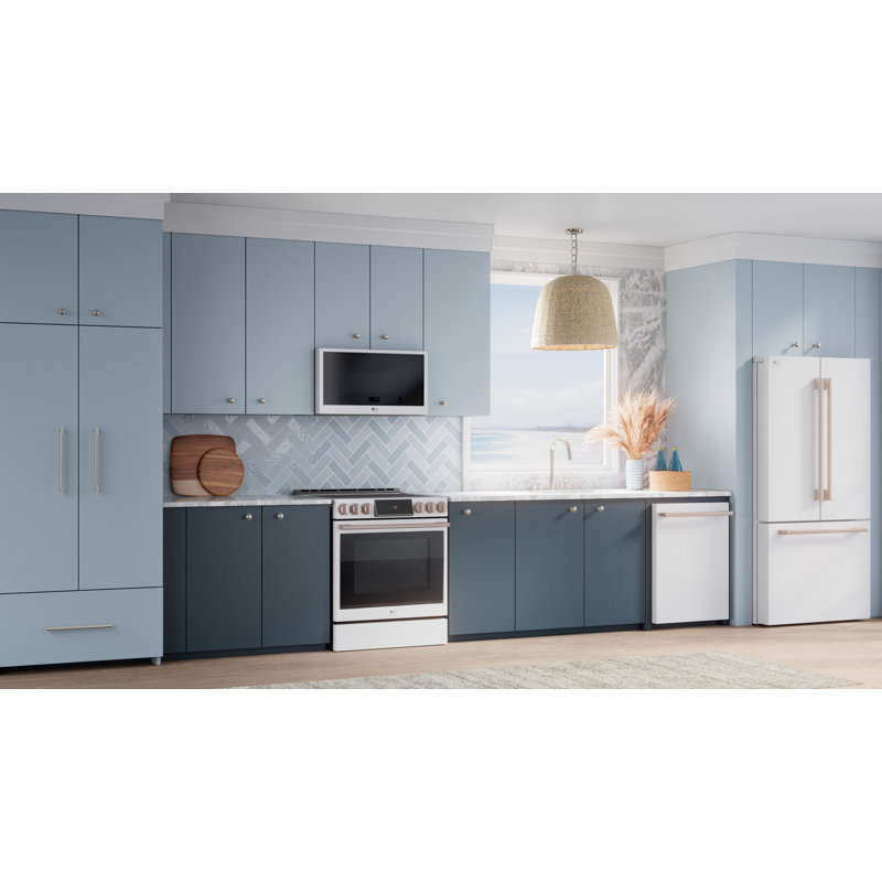 Lg Studio 27 Cu. Ft. Smart Counter-Depth Max French Door Refrigerator, Essence White