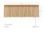 Cantonnière sur mesure en coton de couleur unie-828700663-828700659