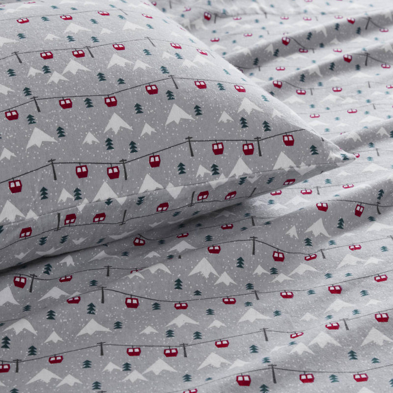 Soft Velvet Touch Cotton Flannel Sheets Perfect For Cozy Nights At Home