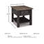 Table de bout Edmore