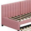 Upholstered Daybed With Trundle-1934720828
