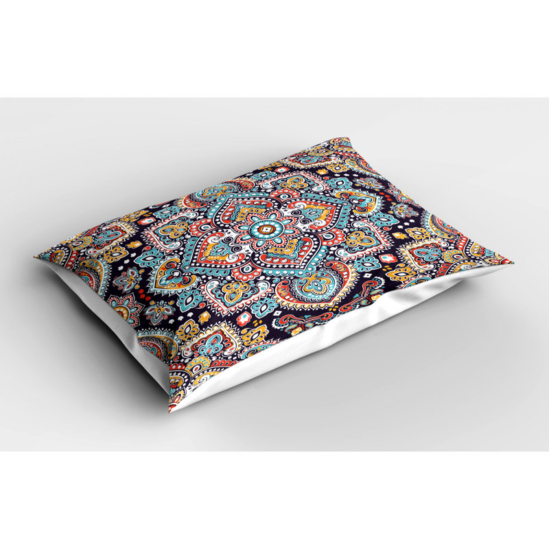 Polyester Damask Sham Set, Twin
