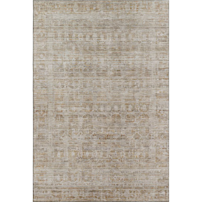 Premium Machine Washable Verlin AMF1775 Border Rug