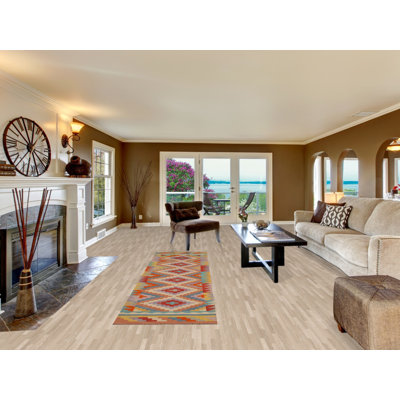 Geometric Kilim Oriental Runner Rug 3x10