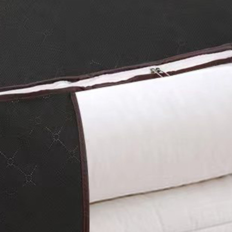 17 Stories Fabric Storage Bag, Black