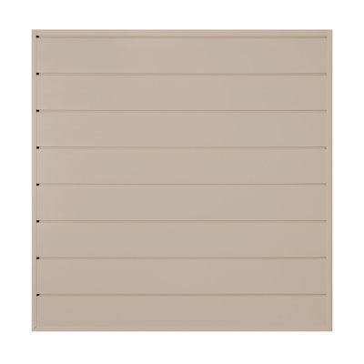 PVC Slat Wall Panels Garage Wall and Home Organizer Storage System  | 4ft by 4ft