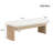 Sandy Rubberwood Bench With Soft Cushion Seat