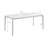 Whitlock 71 In. Marble Top Dining Table