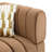 Luna, Channel-Back Velvet Sofa with Ottoman-1192313545
