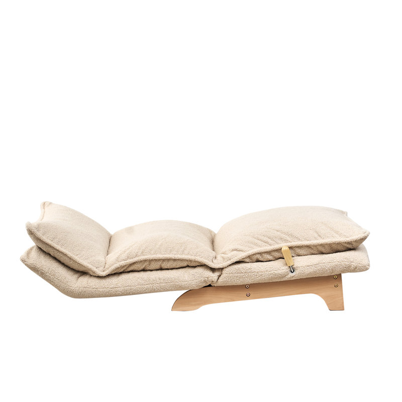Lazy sofa balcony leisure chair bedroom sofa chair foldable reclining chair leisure single sofa functional chair 