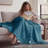 Bedsure 100% Cotton Muslin Blanket, 4-Layer Lightweight Summer Blanket for Dorm, Couch & Everyday Comfort, 200 GSM-105503286-105503282