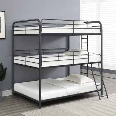 Triple Bunk Bed, Full/Full/Full