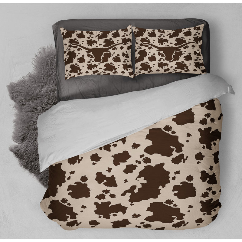 Polyester Channel Animal Print Comforter, King Comforter + 2 King Pillowcases