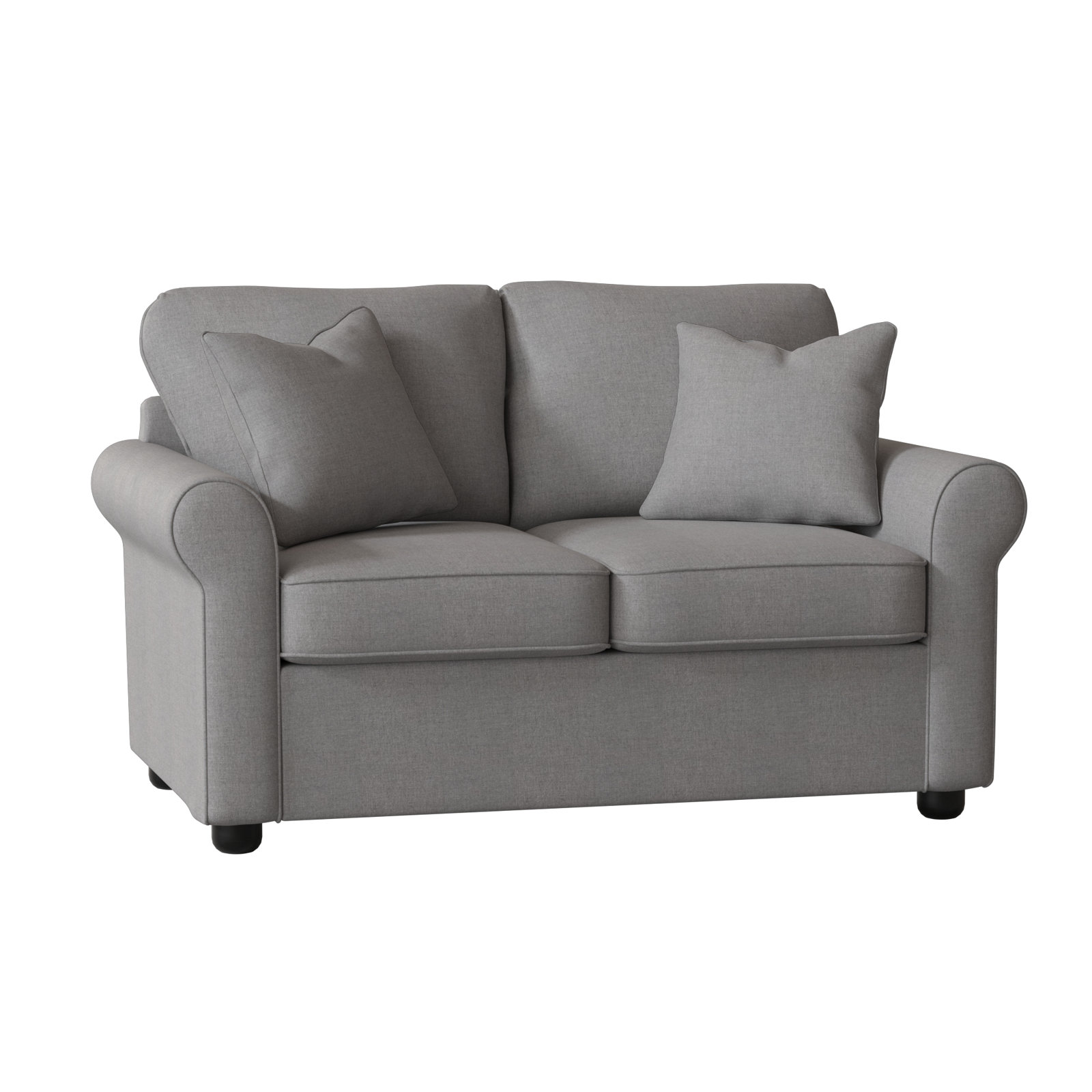 Warrington 60'' Upholstered Loveseat, Cast Slate Sunbrella® Plainweave