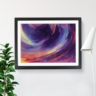 Watercolour Cosmos Vol.5 - Single Picture Frame Painting