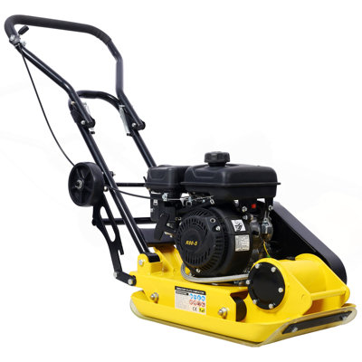 Plaque de compactage de 2,5 HP à gaz 79,7Cc 8200N Force Construction