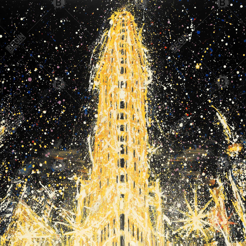 " Abstract Flatiron Building "