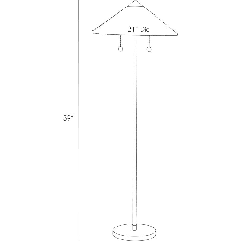 Terrace 59" Floor Lamp