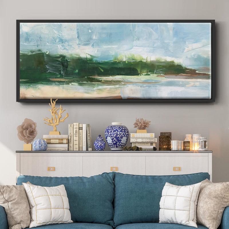 Tropical Shore II - toile encadrée