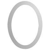 44"H x 32"W x 1"D Oval Gable Vent Trim