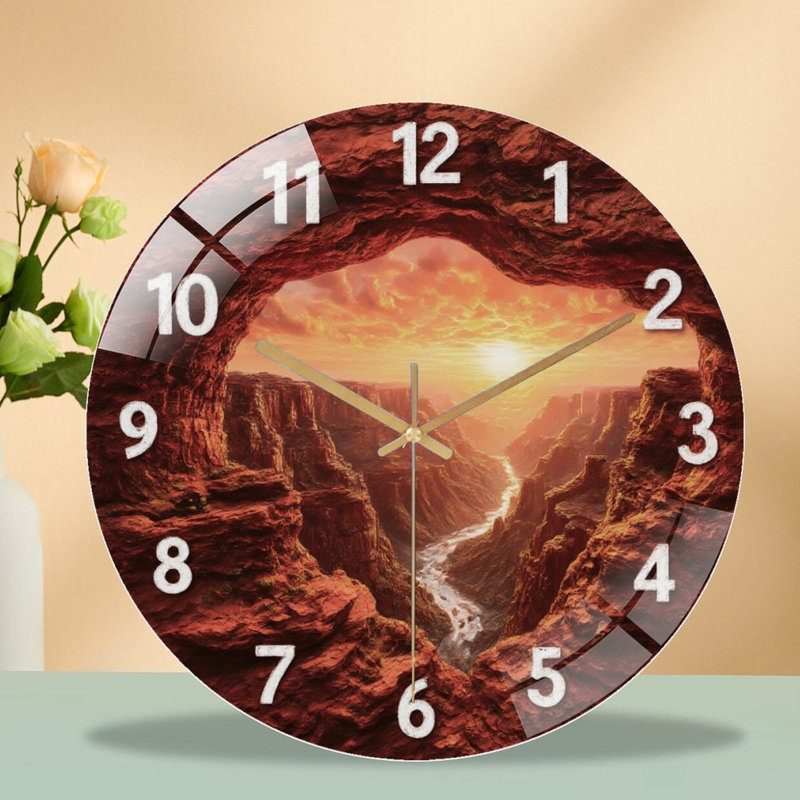 Horloge murale 12 po