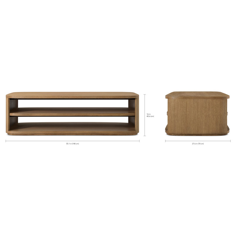 Oslo Cocktail Table, Natural
