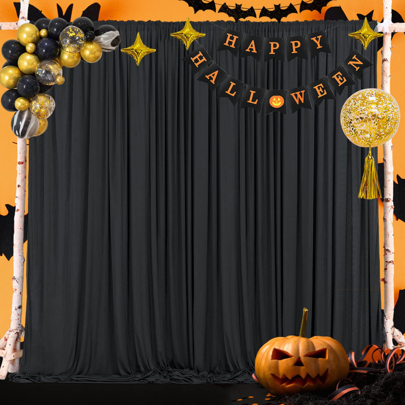 Polyester Backdrops & Signs, Black