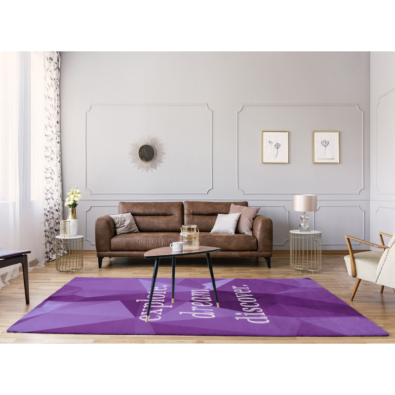 Tapis en poly-chenille discover rêve discover, Rectangle 5 pi x 7 pi