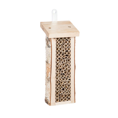 11'' H x 4'' W x 3'' D Wall UV Resistant Bumblebee House