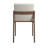 Arusha Beige Linen And Wood Dining Chairs-729390218