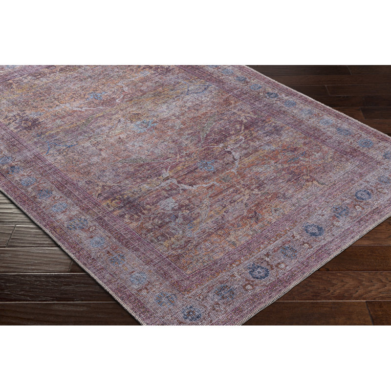 Highfill Washable Oriental Indoor Rug, Runner 2'7" x 12'