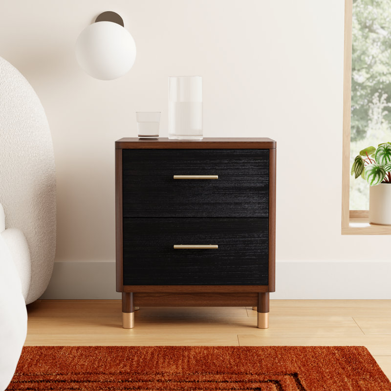 Clerfont Belham 2 Drawer Nightstand