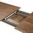 Sahire 87 " Extendable Rectangular with Solid Wood Base Dining Table