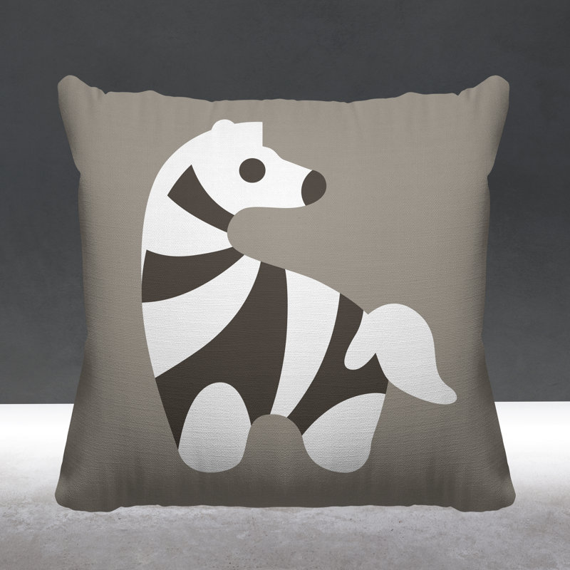 Coussin décoratif Simbi, Truite, L 15 po x H 15 po