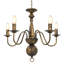 Cheesman 5 - Light Candle Style Chandelier-2115732313