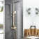 Ahmet Mixer Shower with Adjustable Shower Head