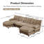 Canapé modulaire moderne avec assise profonde et confort moderne-1393185397-1393185399