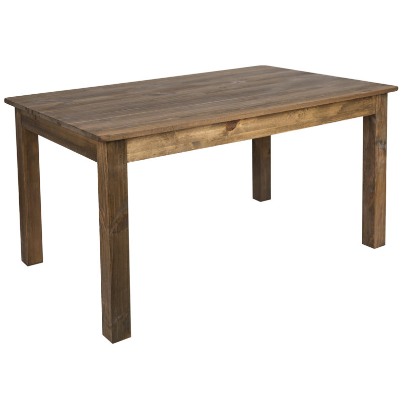 Table de salle à manger 60 po x 38 po, Rustique, H 30 po x L 60 po x l 38 po