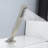 Sumerain Waterfall Bathtub Faucet, Deck Mount High Flow Roman Tub Faucet with Handheld Shower-64440370