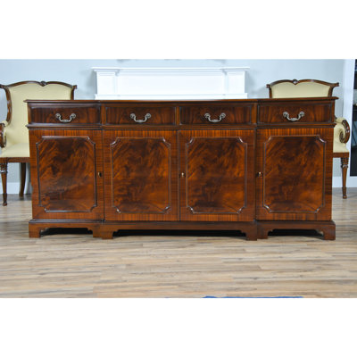 78'' Solid Wood Sideboard