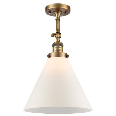 Plafonnier semi-encastré 1 lumière 12 po Tenny