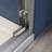 Hanny 50–54'' W x 72'' H Semi-Frameless Sliding Shower Door with 1/4'' Tempered Glass-114662458