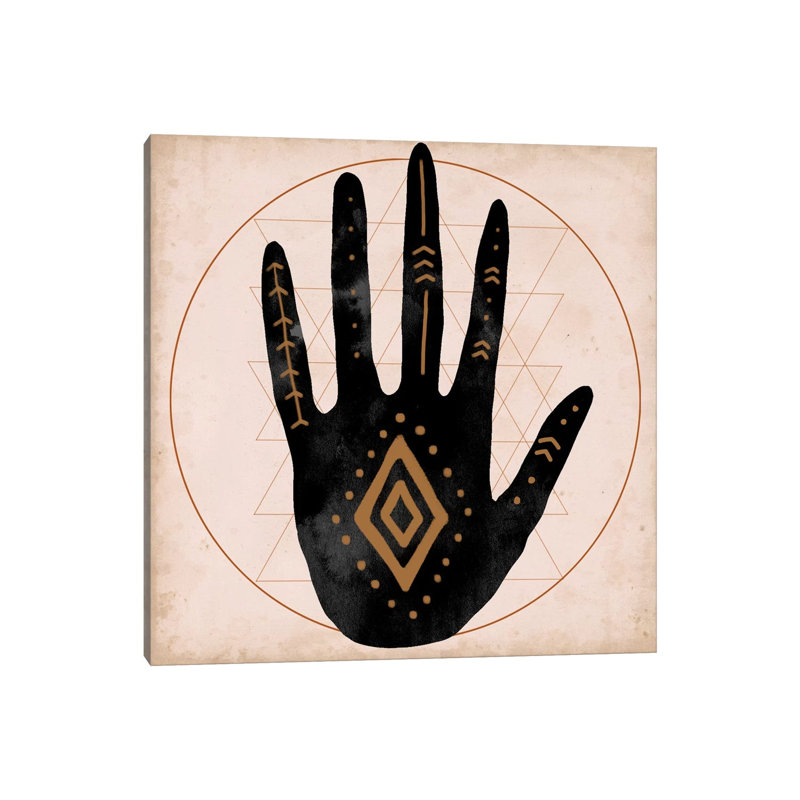 Illuminated Palm II by Jennifer Paxton Parker - Wrapped Canvas Print, 45.72 cm H x 45.72 cm W