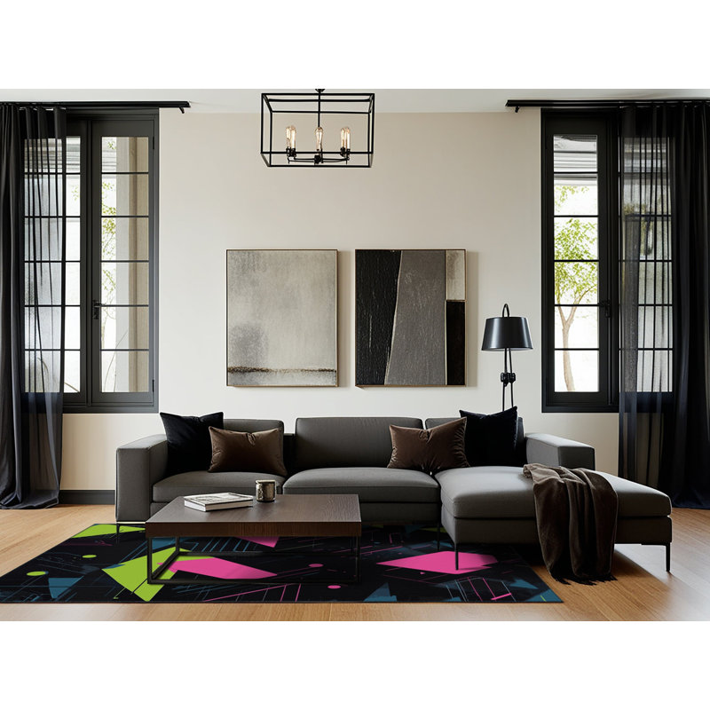 Synth Horizon Rug, Rectangle 8' x 10'