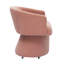 Chaise de bureau en tissu recyclé Chadbourn-1339144073