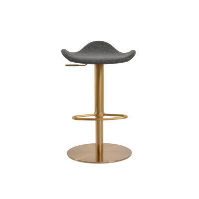 Falcon Piston Half Footrest Brass